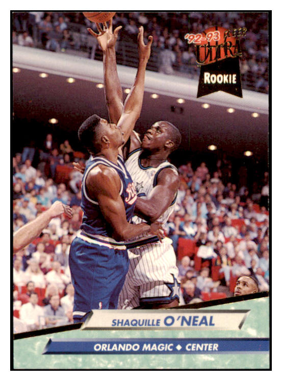 1992 Fleer Ultra Basketball #328 Shaquille O'Neal Magic NR-MT 460448