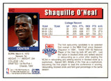 1992 Hoops Basketball #442 Shaquille O'Neal Magic NR-MT 460450