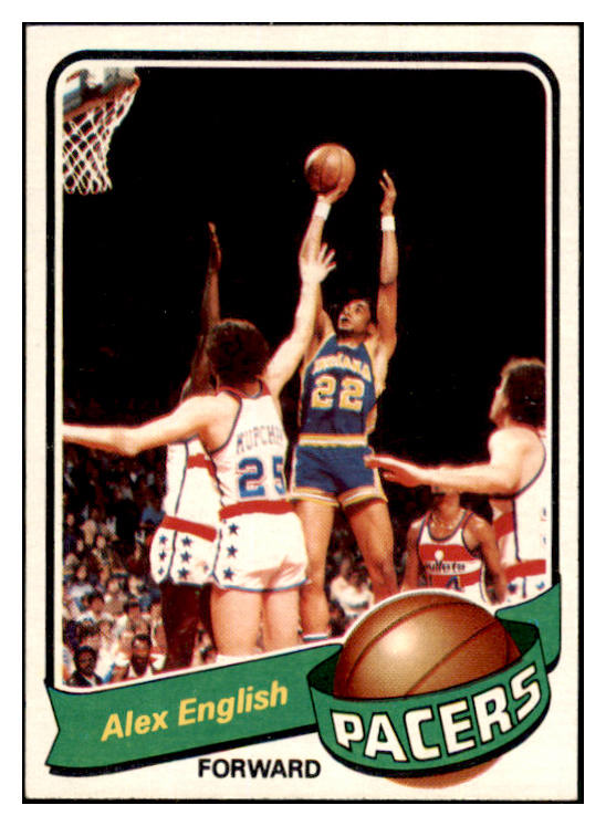 1979 Topps Basketball #031 Alex English Pacers NR-MT 460464