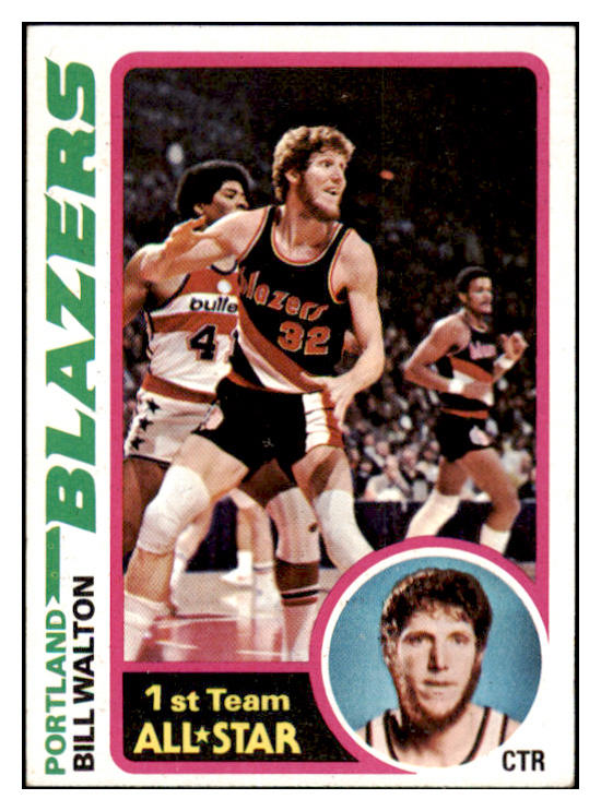 1978 Topps Basketball #001 Bill Walton Blazers EX-MT 460469