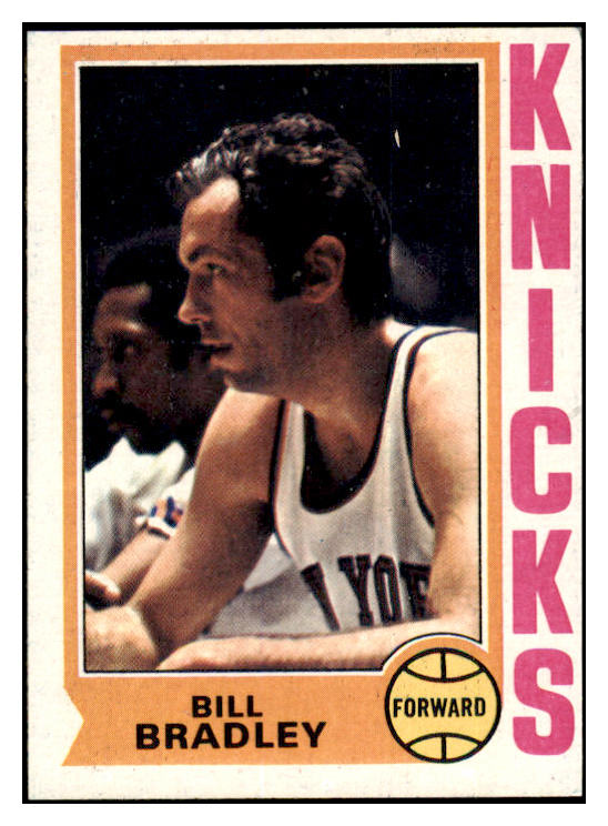 1974 Topps Basketball #113 Bill Bradley Knicks EX 460476