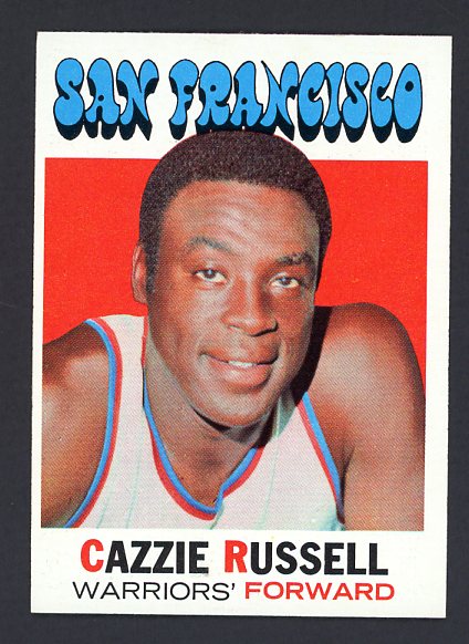 1971 Topps Basketball #073 Cazzie Russell Warriors NR-MT 460496
