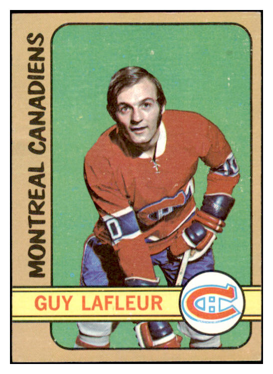 1972 Topps Hockey #079 Guy Lafleur Canadiens VG-EX 460581