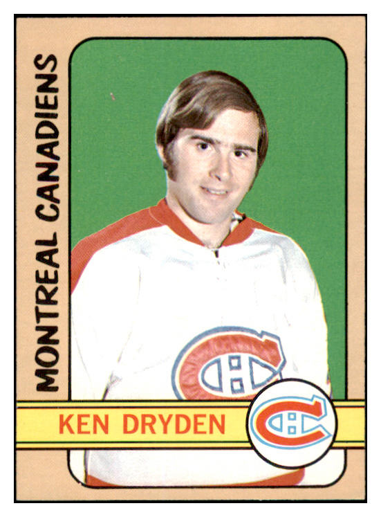1972 Topps Hockey #160 Ken Dryden Canadiens EX-MT 460583