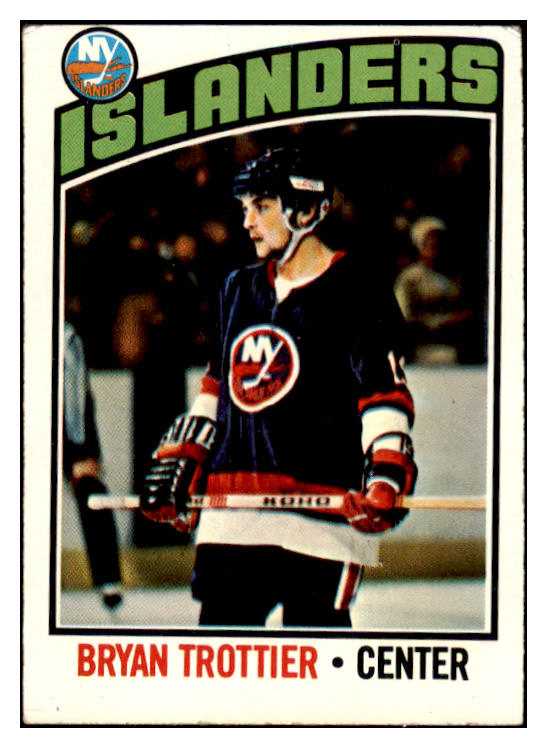1976 Topps Hockey #115 Bryan Trottier Islanders VG-EX 460593