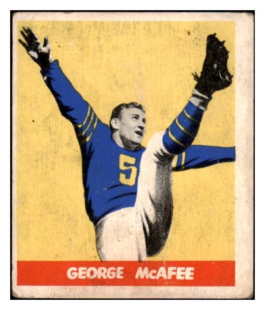 1948 Leaf Football #019 George McAfee Bears GD-VG 460610