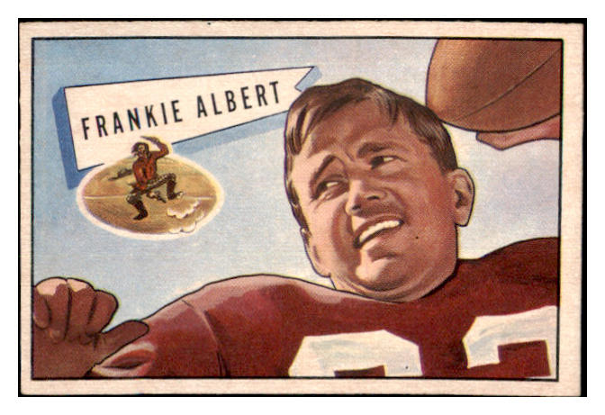 1952 Bowman Small Football #005 Frankie Albert 49ers EX-MT 460627
