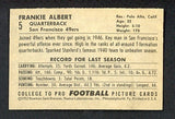 1952 Bowman Small Football #005 Frankie Albert 49ers EX-MT 460627