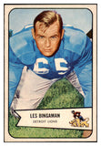 1954 Bowman Football #029 Les Bingamann Lions EX-MT 460641