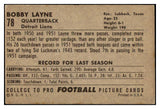 1952 Bowman Large Football #078 Bobby Layne Lions VG-EX 460650