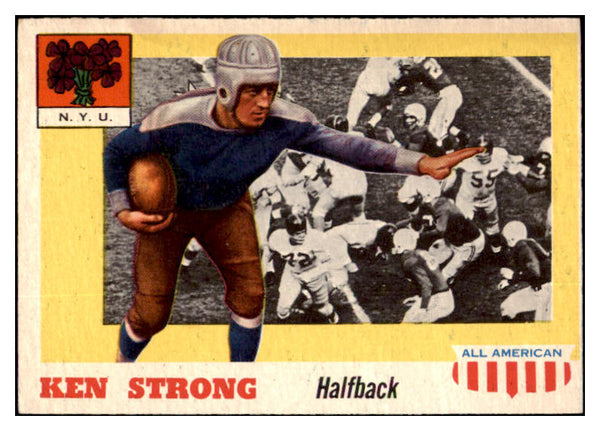 1955 Topps All American #024 Ken Strong NYU EX 460673