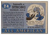1955 Topps All American #024 Ken Strong NYU EX 460674