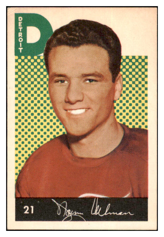 1962 Parkhurst Hockey #021 Norm Ullman Red Wings VG-EX 460704
