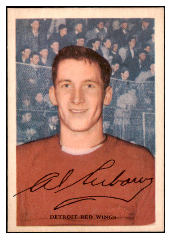 1953 Parkhurst Hockey #037 Al Arbour Red Wings EX-MT 460712