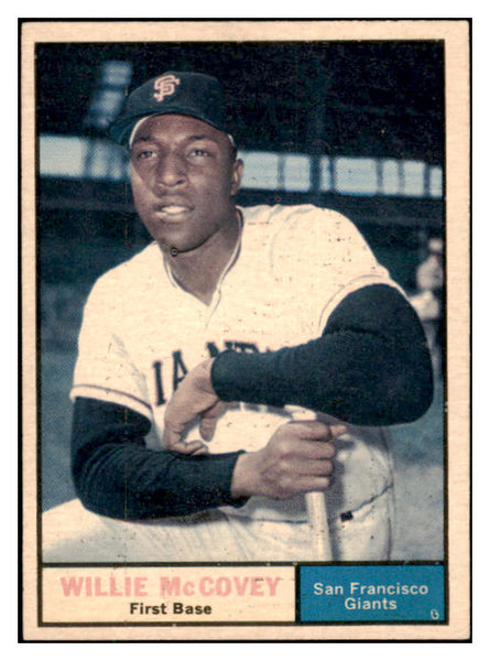 1961 Topps Baseball #517 Willie McCovey Giants Good 460728