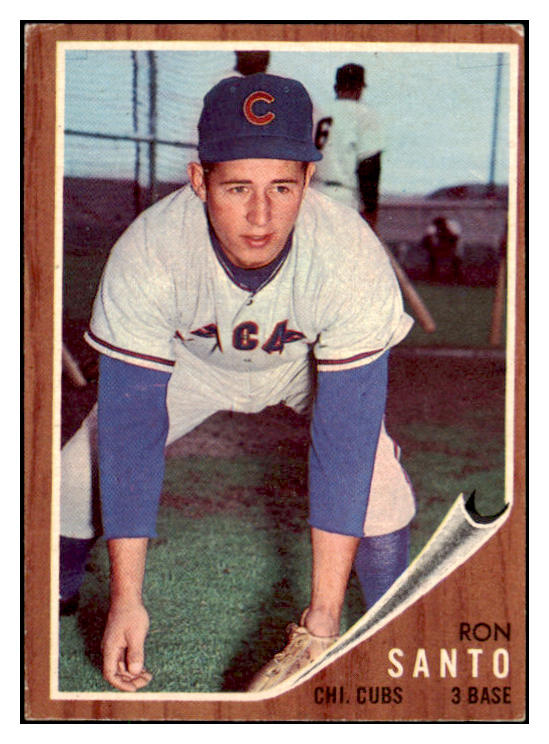 1962 Topps Baseball #170 Ron Santo Cubs VG-EX 460741