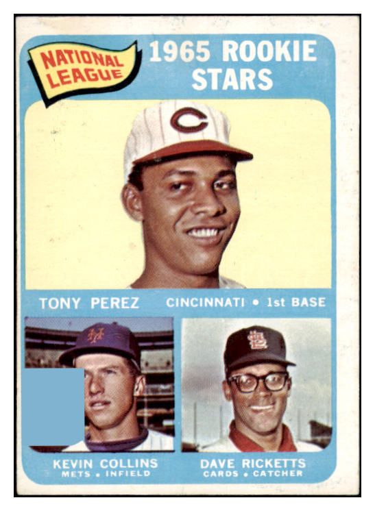 1965 Topps Baseball #581 Tony Perez Reds EX 460774