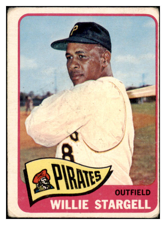 1965 Topps Baseball #377 Willie Stargell Pirates VG 460779