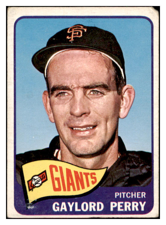 1965 Topps Baseball #193 Gaylord Perry Giants GD-VG 460781