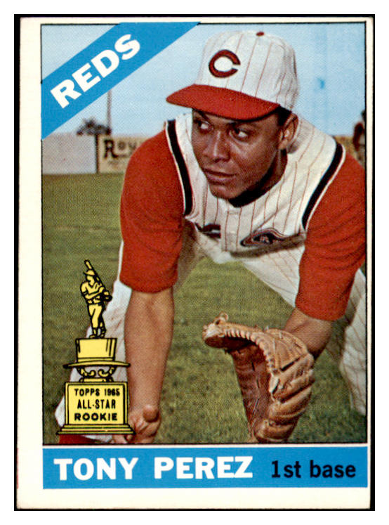 1966 Topps Baseball #072 Tony Perez Reds GD-VG 460794