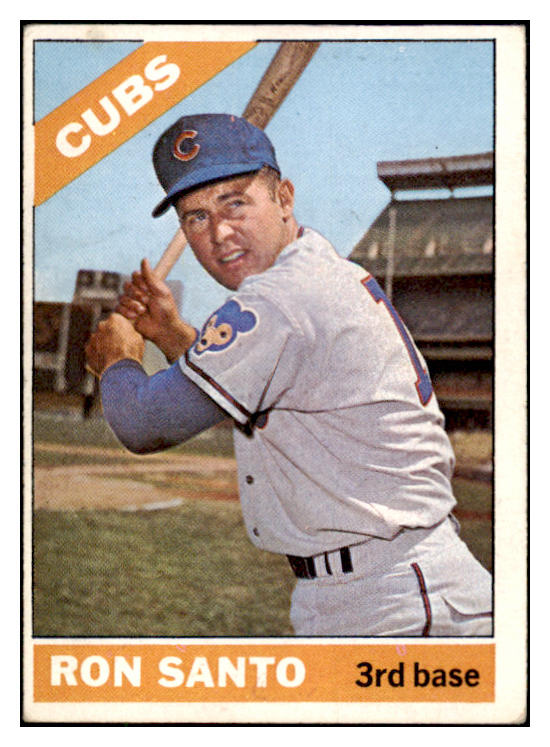 1966 Topps Baseball #290 Ron Santo Cubs VG-EX 460807