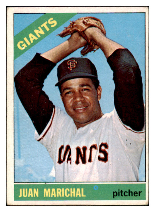 1966 Topps Baseball #420 Juan Marichal Giants VG-EX 460809