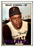 1967 Topps Baseball #140 Willie Stargell Pirates VG 460813