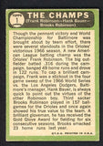 1967 Topps Baseball #001 Brooks Robinson Frank Robinson VG-EX 460819