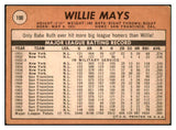 1969 Topps Baseball #190 Willie Mays Giants VG 460822