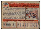 1957 Topps Baseball #250 Eddie Mathews Braves Good 461741