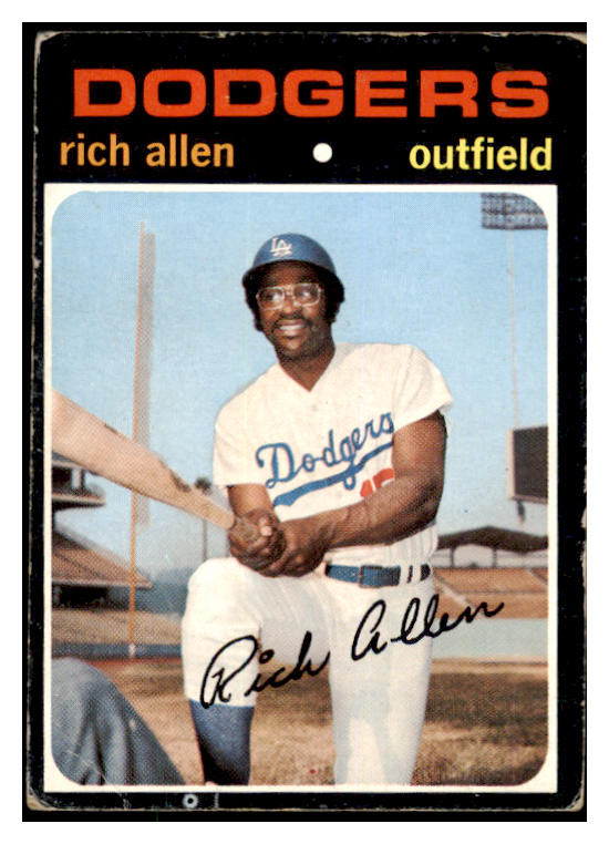 1971 Topps Baseball #650 Rich Allen Dodgers VG 461752