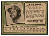 1971 Topps Baseball #650 Rich Allen Dodgers VG 461752
