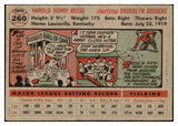 1956 Topps Baseball #260 Pee Wee Reese Dodgers EX 461762