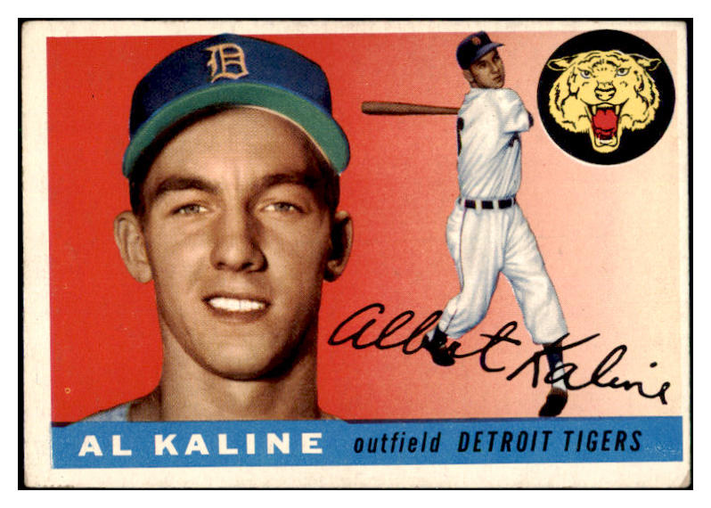 1955 Topps Baseball #004 Al Kaline Tigers VG-EX 461777