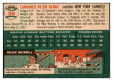 1954 Topps Baseball #050 Yogi Berra Yankees EX+/EX-MT 461780