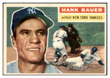 1956 Topps Baseball #177 Hank Bauer Yankees EX-MT Gray 461850