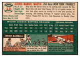 1954 Topps Baseball #013 Billy Martin Yankees VG-EX 462874