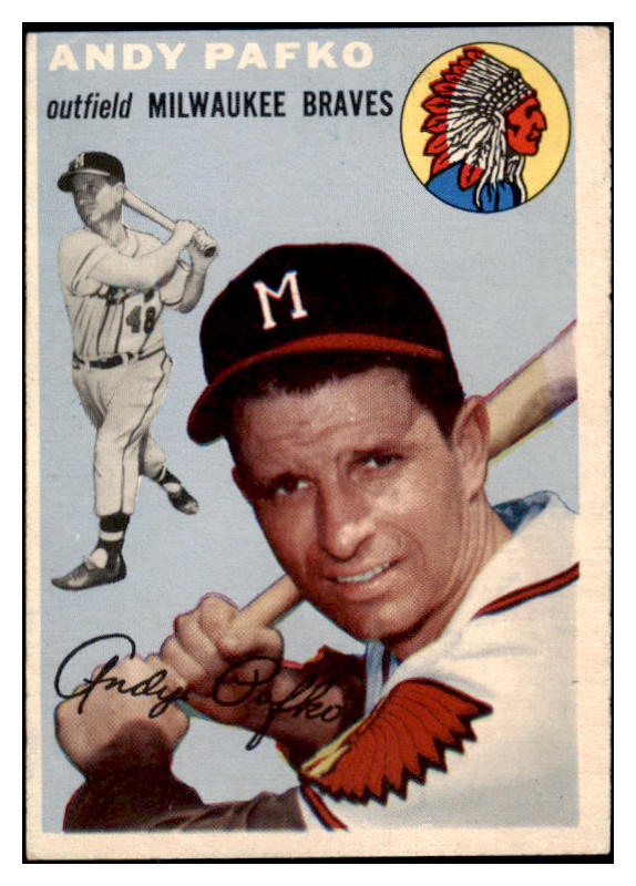 1954 Topps Baseball #079 Andy Pafko Braves VG-EX 462886