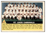 1956 Topps Baseball #134 St. Louis Cardinals Team EX Gray 462937