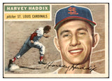 1956 Topps Baseball #077 Harvey Haddix Cardinals VG-EX White 462976