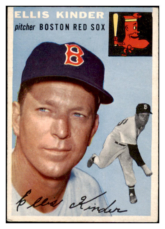 1954 Topps Baseball #047 Ellis Kinder Red Sox EX-MT 462983