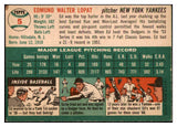 1954 Topps Baseball #005 Eddie Lopat Yankees EX-MT 463003