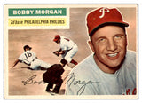 1956 Topps Baseball #337 Bobby Morgan Phillies EX-MT 463069