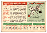 1955 Topps Baseball #070 Al Rosen Indians VG-EX 463141