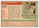1955 Topps Baseball #173 Bob Kline Senators EX 463167