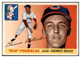 1955 Topps Baseball #153 Bud Podbielan Reds EX 463173