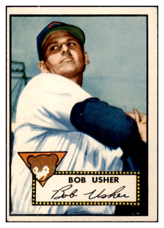 1952 Topps Baseball #157 Bob Usher Cubs EX-MT 463193
