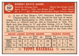 1952 Topps Baseball #157 Bob Usher Cubs EX-MT 463193