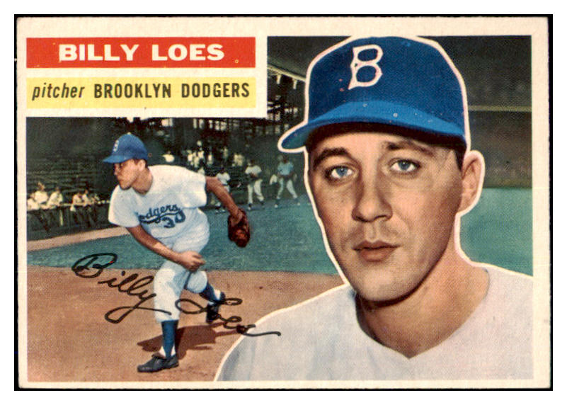 1956 Topps Baseball #270 Billy Loes Dodgers EX-MT 463217
