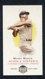 2008 Topps National Convention 1888 Allen & Ginter Mickey Mantle Card